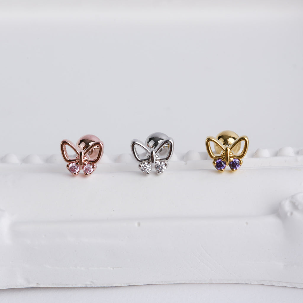 Simple butterfly stone