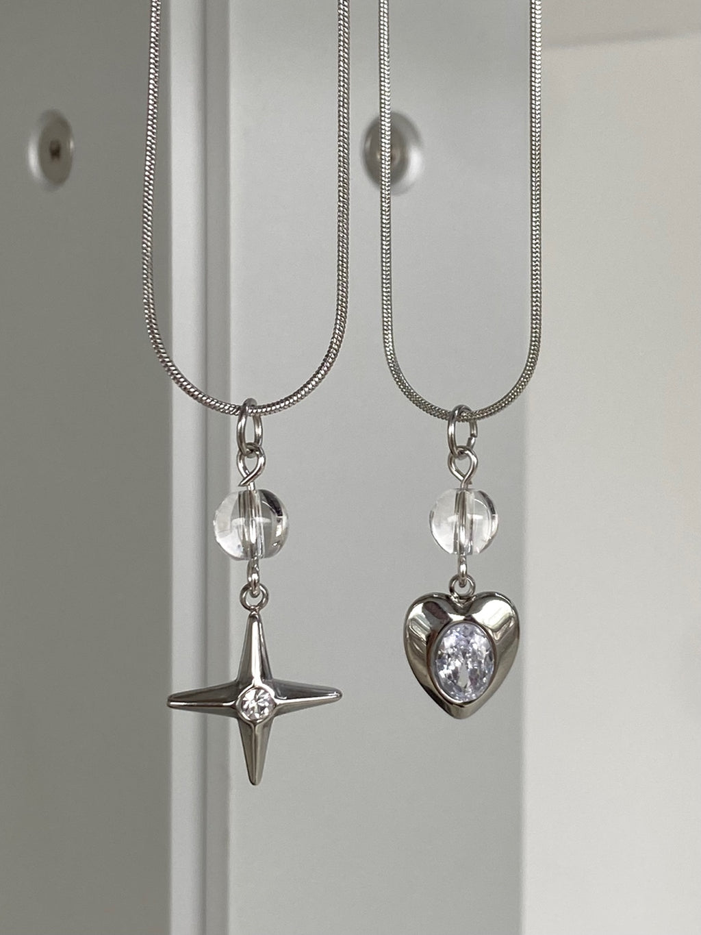Clear Stone Necklace