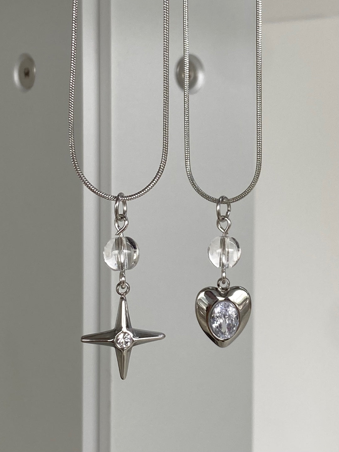 Clear Stone Necklace
