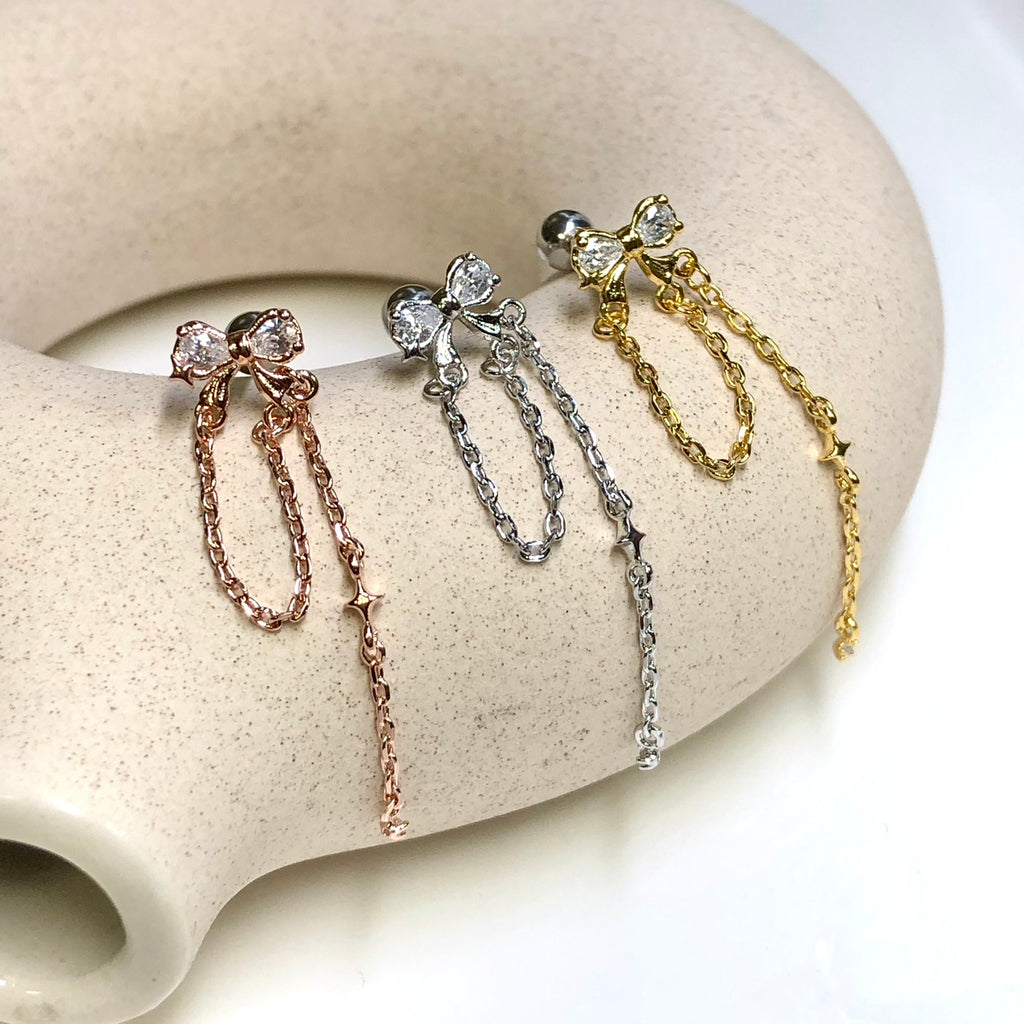 Ribbon Chain Drop
