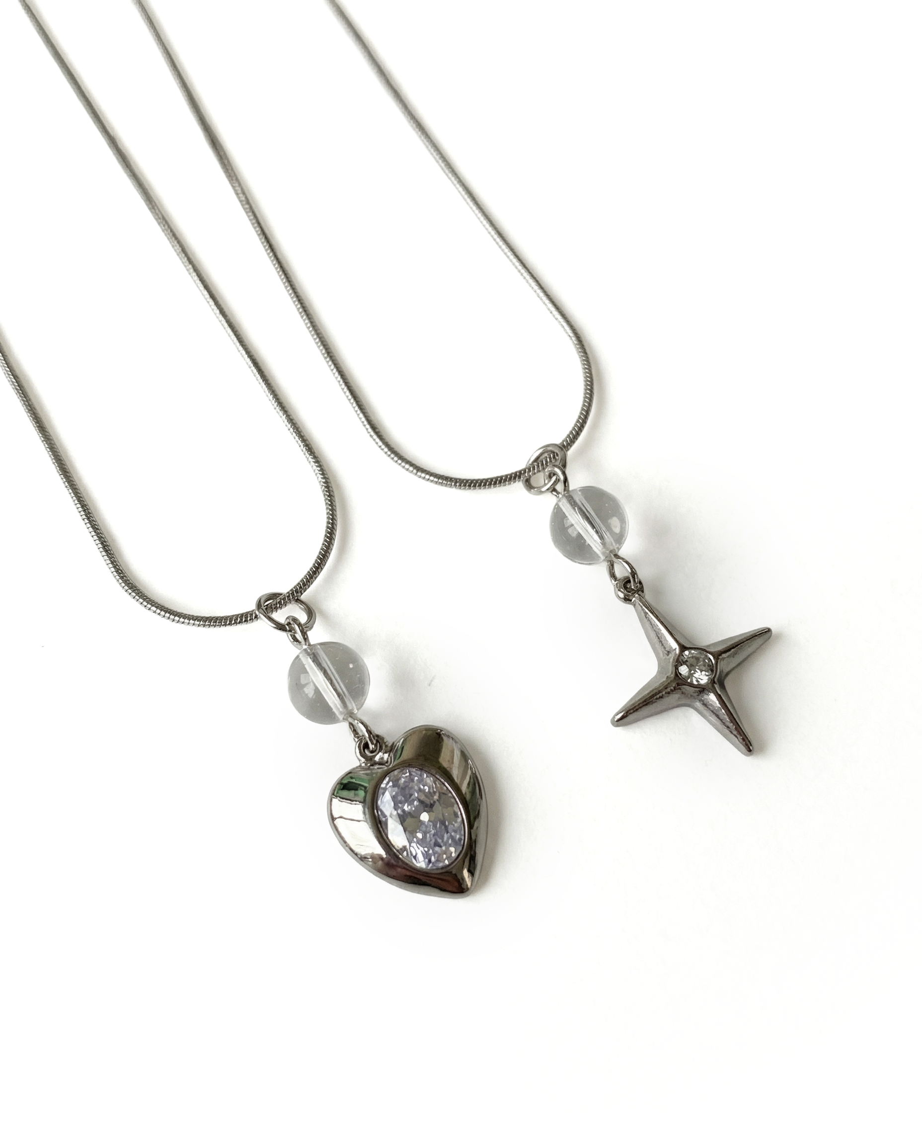 Clear Stone Necklace